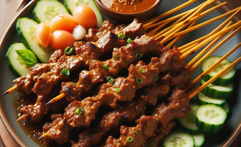 Resep Sate Kambing Rumahan yang Empuk dan Antibau